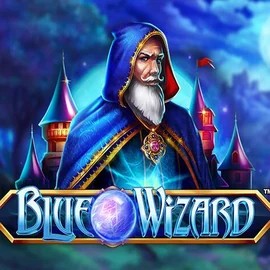 Blue Wizard online game logo by Quickspin on rouletino.de