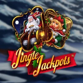 Official Jackpots logo: Jingle Jackpots by Dragon Gaming at Roulettino Casino