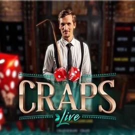 Live Casino logo of Live Craps from Evolution at Roulettino Casino