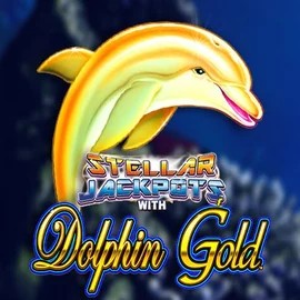 Dolphin Gold with Stellar Jackpots logo by Lightning Box Game at Roulettino Casino